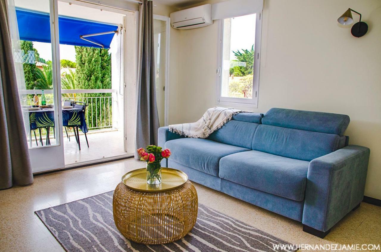Mer & Relax - Parking - Wifi - Terrasse - Mer Saint-Cyr-sur-Mer Kültér fotó